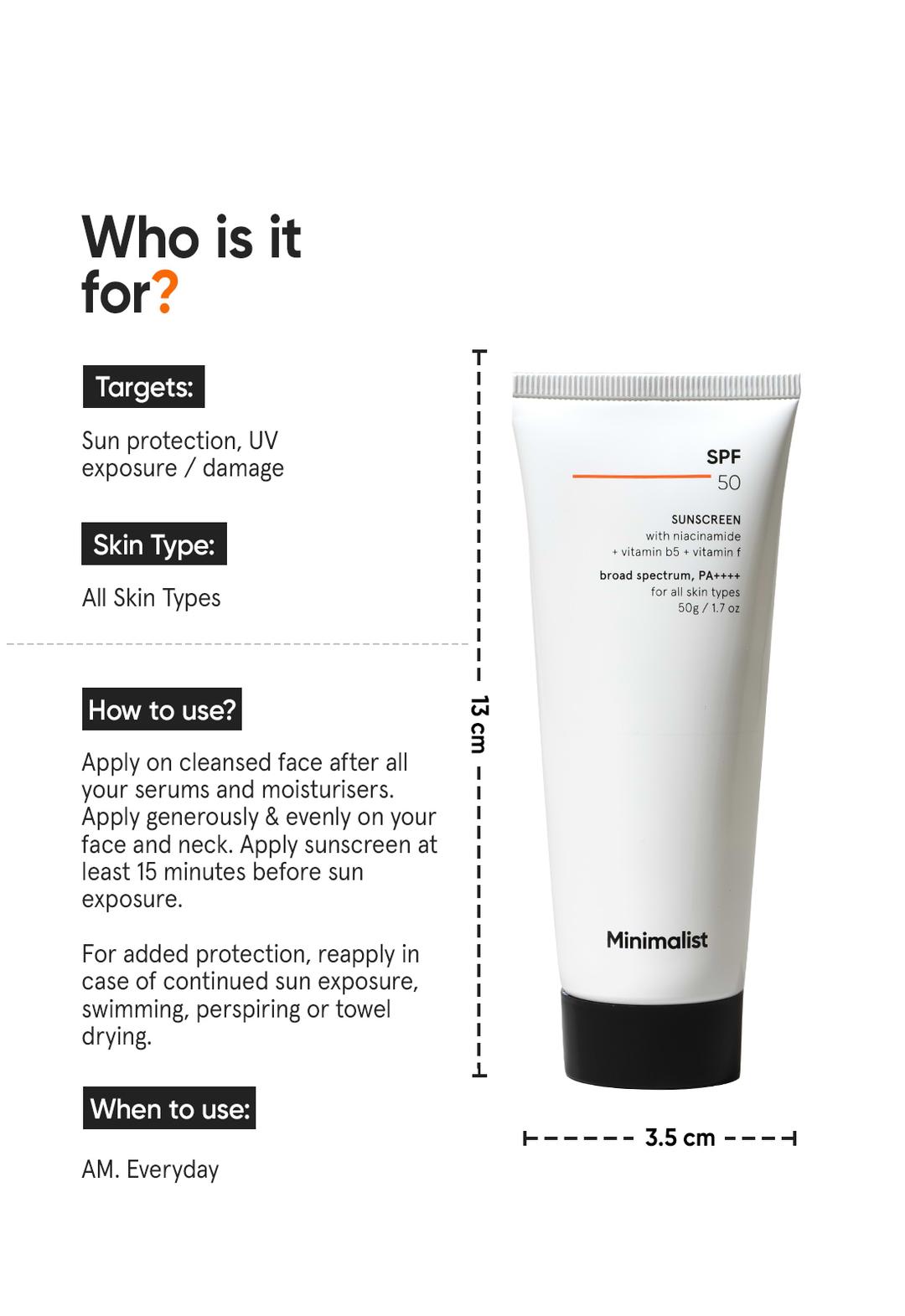 SPF 50 Sunscreen